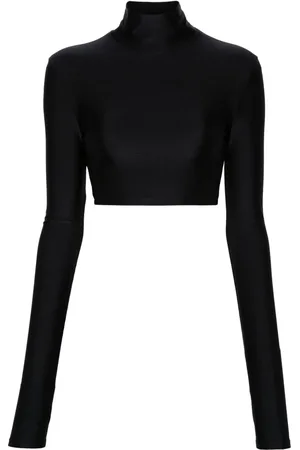 The Andamane Orchid crop top