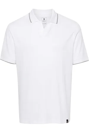 Boggi Milano Logo-tag polo shirt