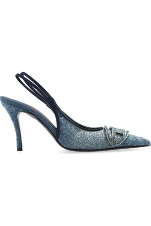 Diesel 80mm D-Venus slingback pumps