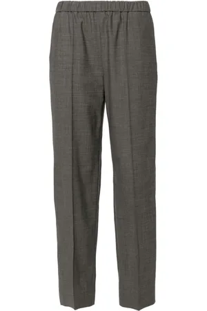 Fabiana Filippi Beaded-trim trousers