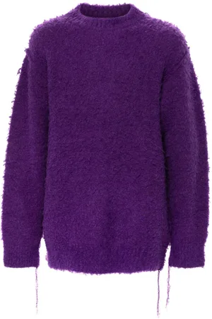 SACAI Frayed sweater