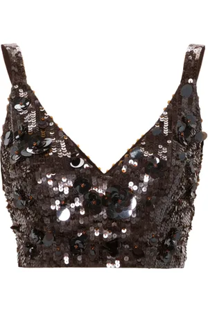 P.A.R.O.S.H. Sequined top
