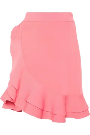 Alexander McQueen Ruffled asymmetric skirt