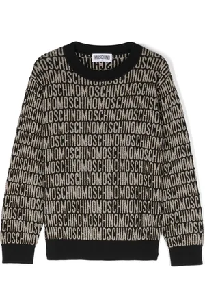 Moschino Logo-jacquard sweater