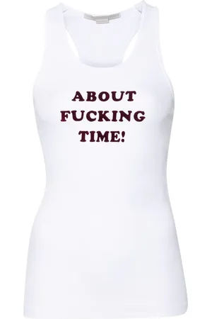 Stella McCartney About F* Time tank top