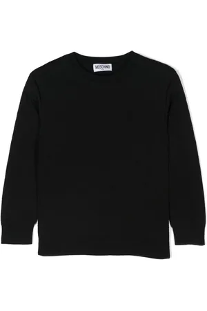 Moschino Logo-jacquard sweater