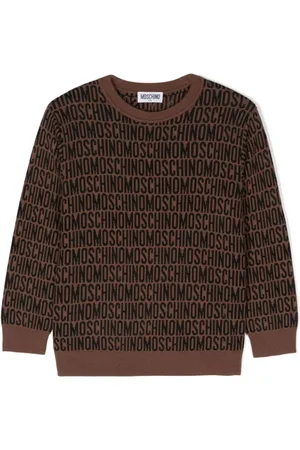 Moschino Logo-jacquard sweater