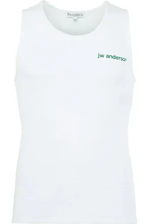 J.W.Anderson Embroidered jersey tank top