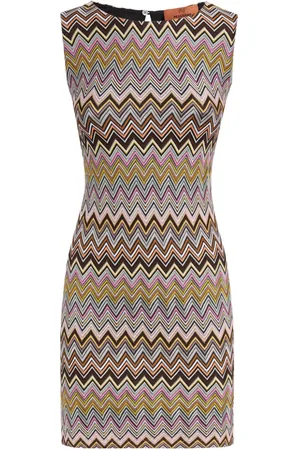 Missoni Zigzag sleeveless mini dress