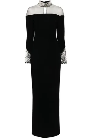 JEAN-LOUIS SABAJI Crystal-embellishment dress
