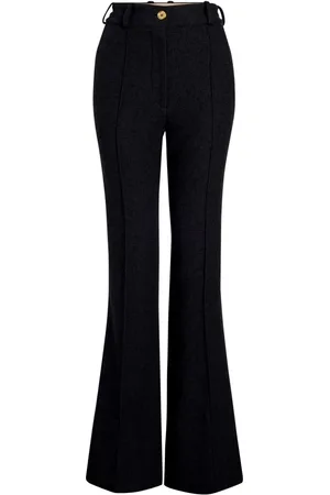 Patou Flared tweed trousers