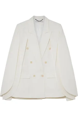 Stella McCartney Cape-style wool-blend blazer