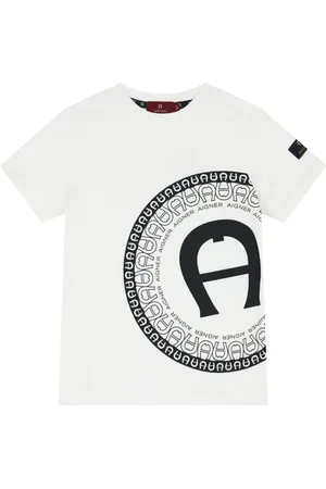 Aigner Printed cotton T-shirt