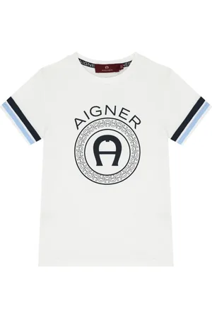 Aigner Printed cotton T-shirt