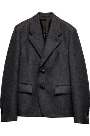 Prada Single-breasted wool jacket