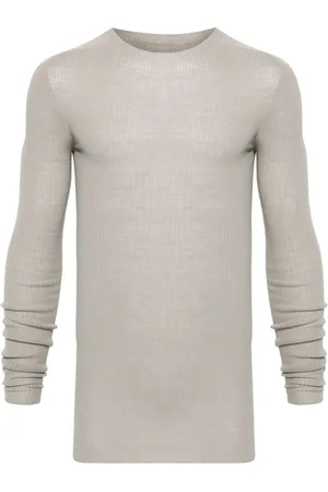 Rick Owens Ribbed-knit crew-neck sweater