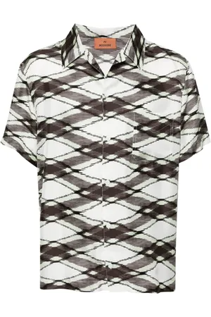 Missoni Patterned silk short sleeve shirt