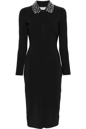 CHIARA BONI Zoelle Pearl midi dress