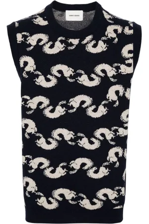 HENRIK VIBSKOV Shrimpy Horse knitted vest