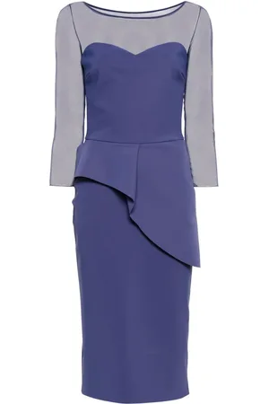 CHIARA BONI Skip Illusion Bis midi dress