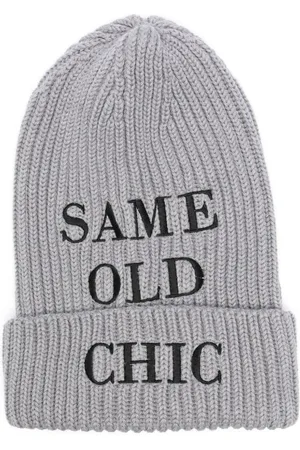 Moschino Logo-patch beanie