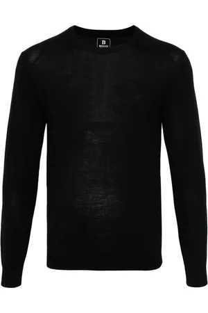 Boggi Milano Wool crew-neck sweater