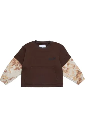 MYAR Colour-block cotton sweatshirt