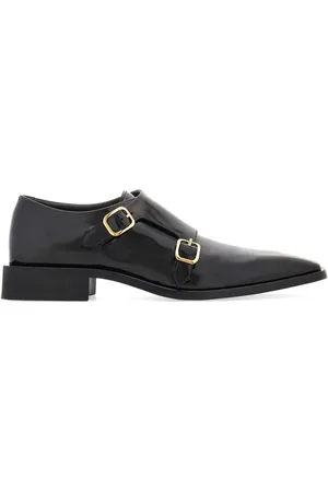 Salvatore Ferragamo Buckle leather loafers