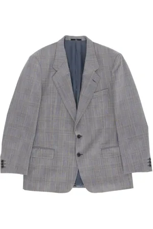 VALENTINO GARAVANI 1990s check-pattern blazer