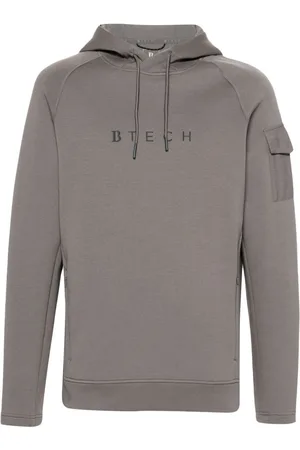 Boggi Milano Logo-printed drawstring hoodie