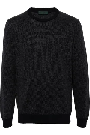 ZANONE Wool crew-neck sweater