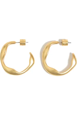 Bimba y Lola Sculpted hoop earings