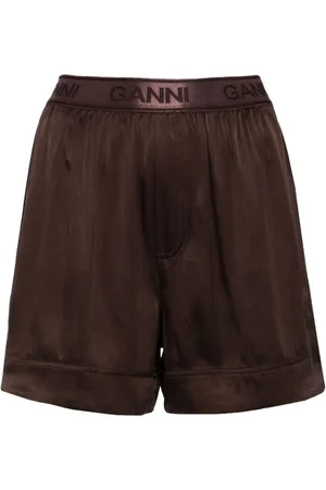 Ganni Elasticated shorts