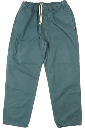 STUSSY Drawstring cotton trousers