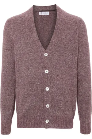 Brunello Cucinelli Mélange-effect cardigan