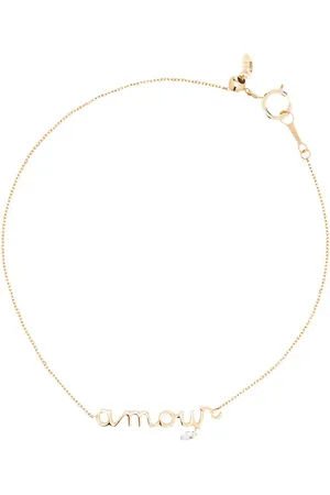 PERSÉE 18kt yellow diamond Amour bracelet