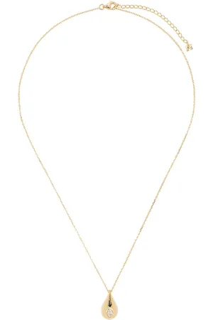 Mateo 14kt yellow Water Droplet necklace
