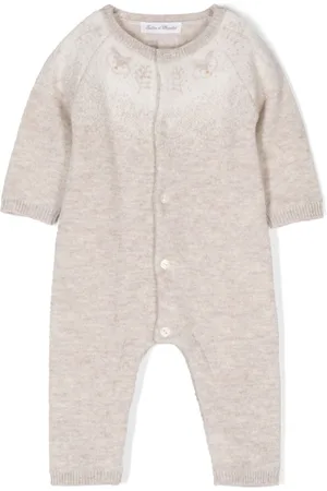 Tartine Et Chocolat Patterned-intarsia romper