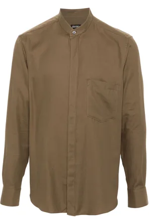 Ermenegildo Zegna Band-collar shirt
