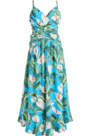 Farm Rio Anthurium Garden maxi dress