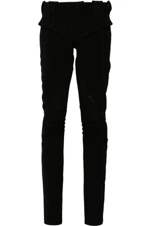 MUGLER Zipped scuba trousers