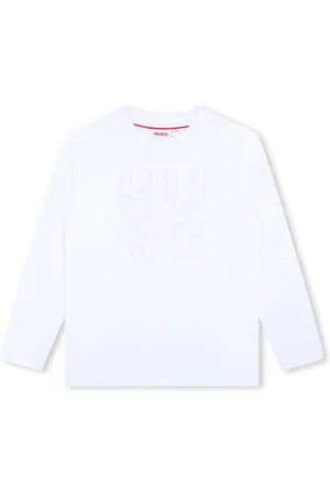 HUGO BOSS Logo-print cotton T-shirt
