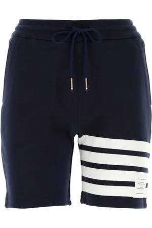 Thom Browne Four-bar stripe track shorts