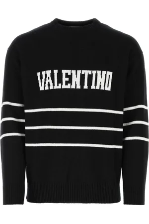 VALENTINO GARAVANI Intarsia-logo wool jumper
