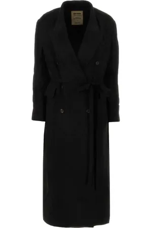 UMA WANG Asymmetric double-breasted coat