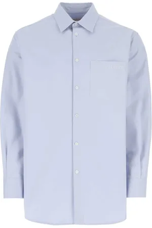 VALENTINO GARAVANI Logo-embroidered cotton shirt