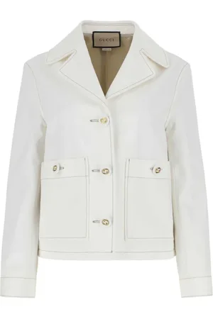 Gucci Single-breasted cotton jacket