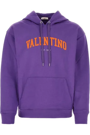 VALENTINO GARAVANI Logo-print cotton hoodie