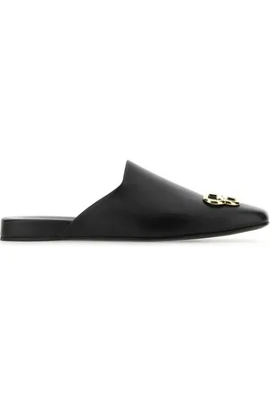 Balenciaga Cosy BB logo plaque mules