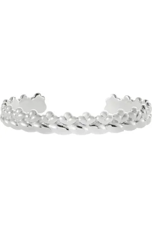 Christofle Babylone 3D-detailing cuff bracelet